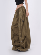Retro Oversized Patchwork Utility Pants - COPPING THREADS - CT Select