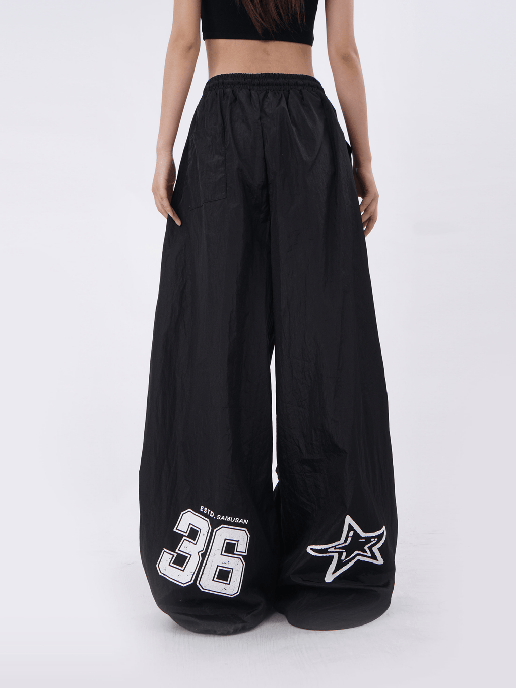 Retro Oversized Patchwork Utility Pants - COPPING THREADS - CT Select