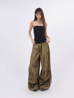 Retro Oversized Patchwork Utility Pants - COPPING THREADS - CT Select