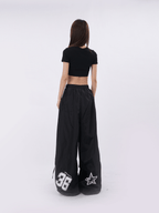 Retro Oversized Patchwork Utility Pants - COPPING THREADS - CT Select