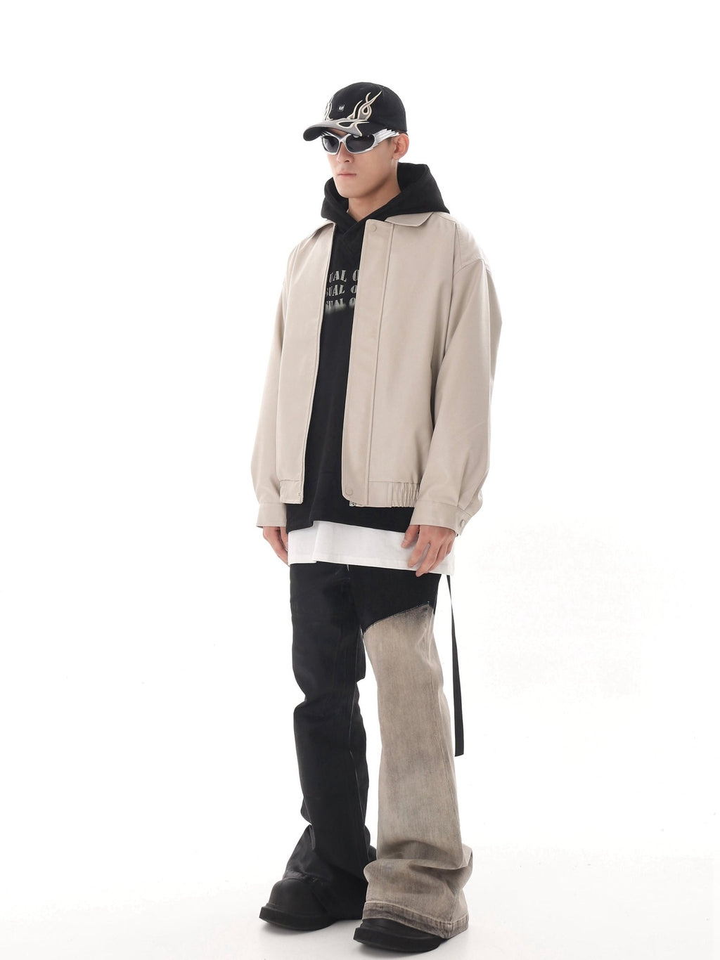 Retro Patchwork Flared Denim - COPPING THREADS - CHICISLAND