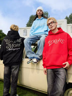 Retro Pearl Handwritten Oversized Hoodie - COPPING THREADS - Harsh and Cruel