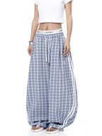 Retro Plaid Wide - Leg Jazz Pants - COPPING THREADS - CT Select