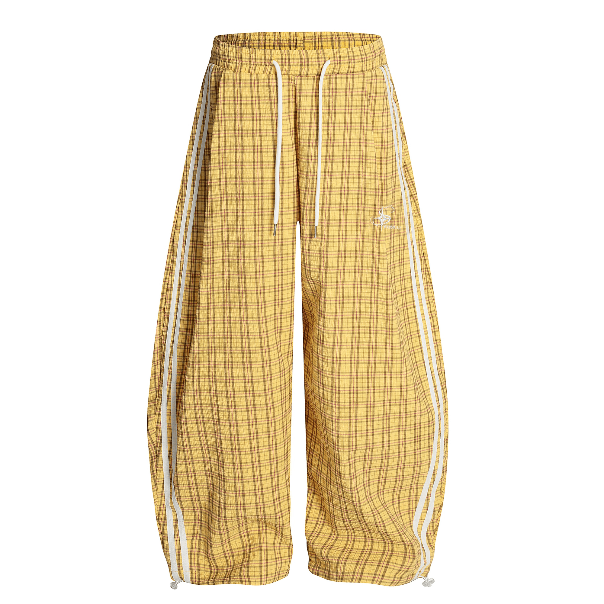 Retro Plaid Wide - Leg Jazz Pants - COPPING THREADS - CT Select 메인 이미지