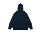 Retro Puppy Embroidered Zip Hoodie - COPPING THREADS - CT Coquette