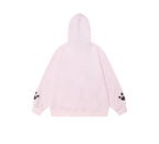 Retro Puppy Embroidered Zip Hoodie - COPPING THREADS - CT Coquette