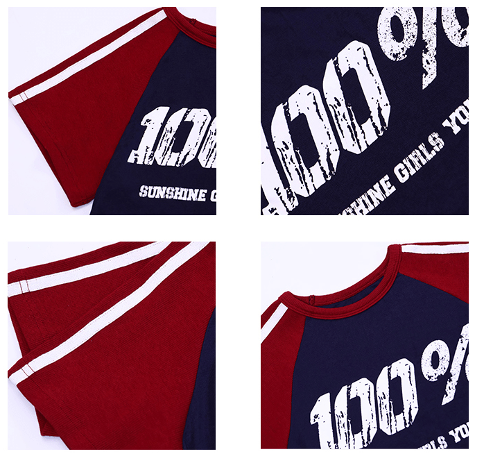 Retro Raglan Graphic Tee - COPPING THREADS - Yokuku