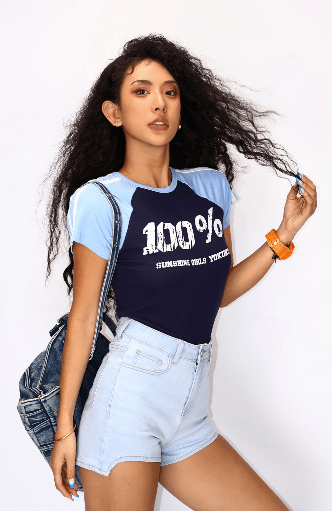 Retro Raglan Graphic Tee - COPPING THREADS - Yokuku