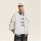 Retro Stand Collar Zip - Up Knit Jacket - COPPING THREADS - CATTEE