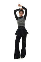 Retro Star Pattern Fair Isle Knit Vest - COPPING THREADS - MOROMORO