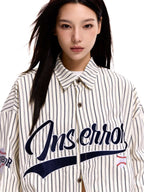 Retro Stripe Long Sleeve Baseball Shirt - COPPING THREADS - CT Select