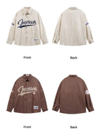 Retro Stripe Long Sleeve Baseball Shirt - COPPING THREADS - CT Select