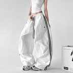 Retro Stripe Panel Wide - Leg Drawstring Pants – CT6618 - COPPING THREADS - CT Select