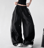 Retro Stripe Panel Wide - Leg Drawstring Pants – CT6618 - COPPING THREADS - CT Select