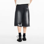 Retro Striped Cargo Jorts - COPPING THREADS - Harsh and Cruel