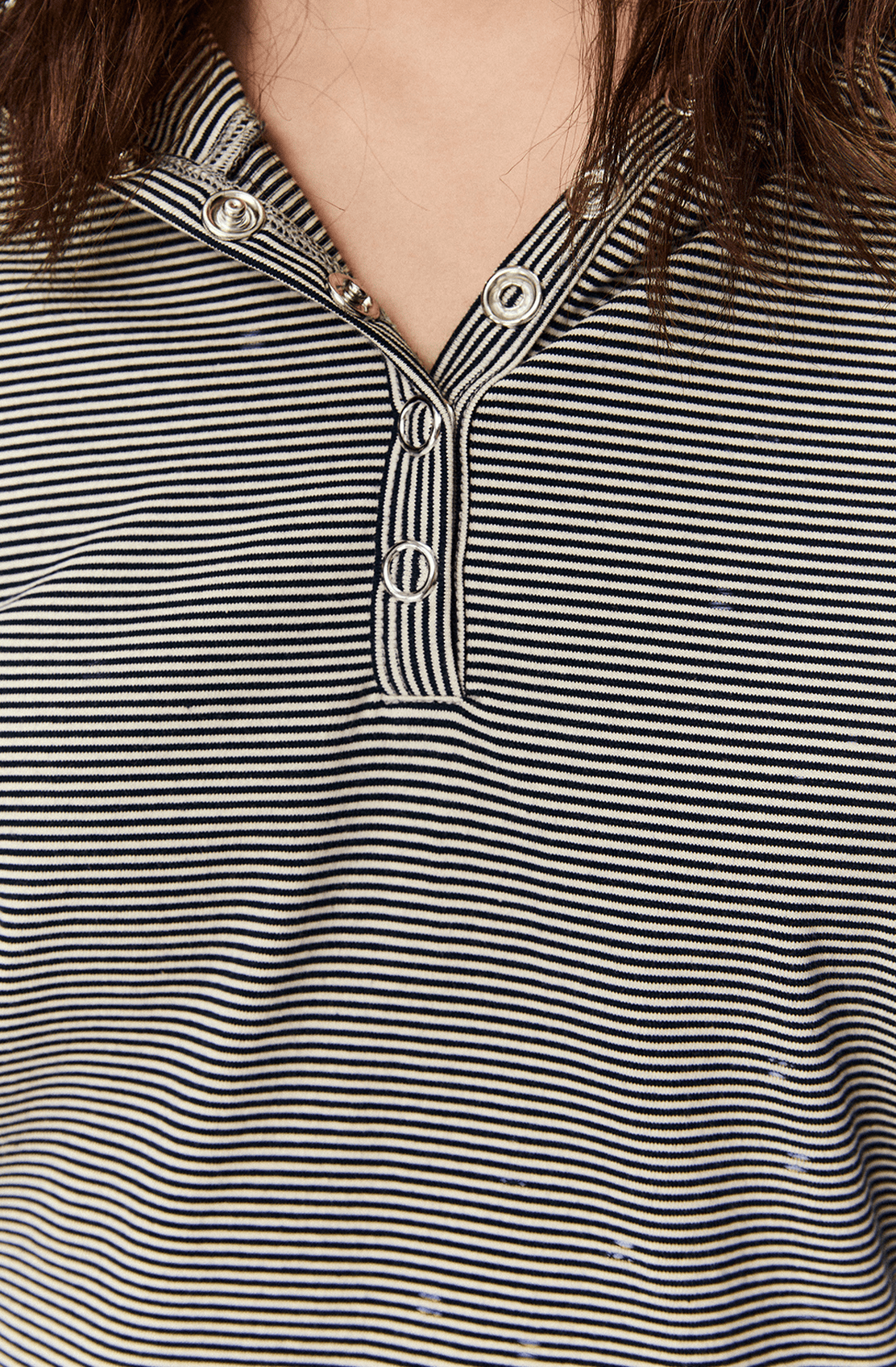 Retro Striped Slim - Fit Hoodie - COPPING THREADS - CT Select