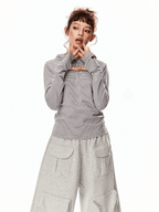 Retro Striped Slim - Fit Hoodie - COPPING THREADS - CT Select