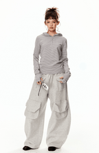 Retro Striped Slim - Fit Hoodie - COPPING THREADS - CT Select