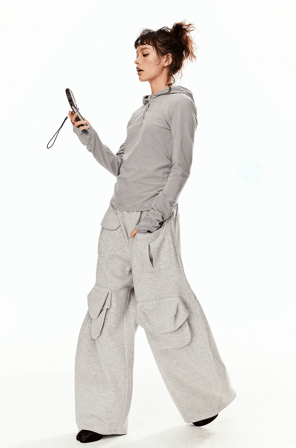 Retro Striped Slim - Fit Hoodie - COPPING THREADS - CT Select