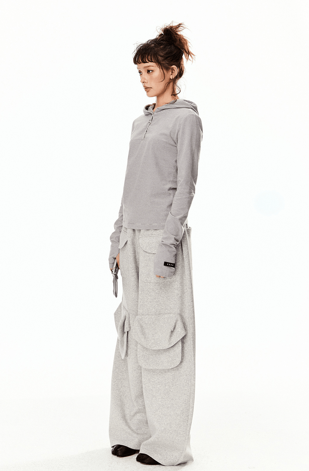 Retro Striped Slim - Fit Hoodie - COPPING THREADS - CT Select