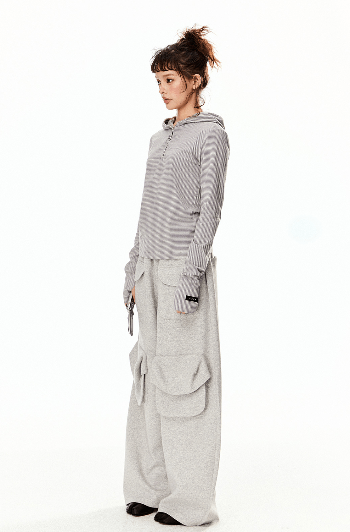 Retro Striped Slim - Fit Hoodie - COPPING THREADS - CT Select