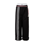 Retro Three - Stripe Drawstring Wide - Leg Sweatpants - COPPING THREADS - CT Select