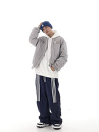 Retro Three - Stripe Wide - Leg Pants - COPPING THREADS - CHICISLAND