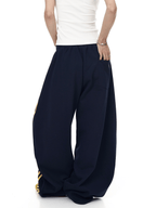 Retro Track Stripe Wide - Leg Sweatpants - COPPING THREADS - CT Select