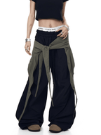 Retro Utility Wide - Leg Paratrooper Pants - COPPING THREADS - CT Select