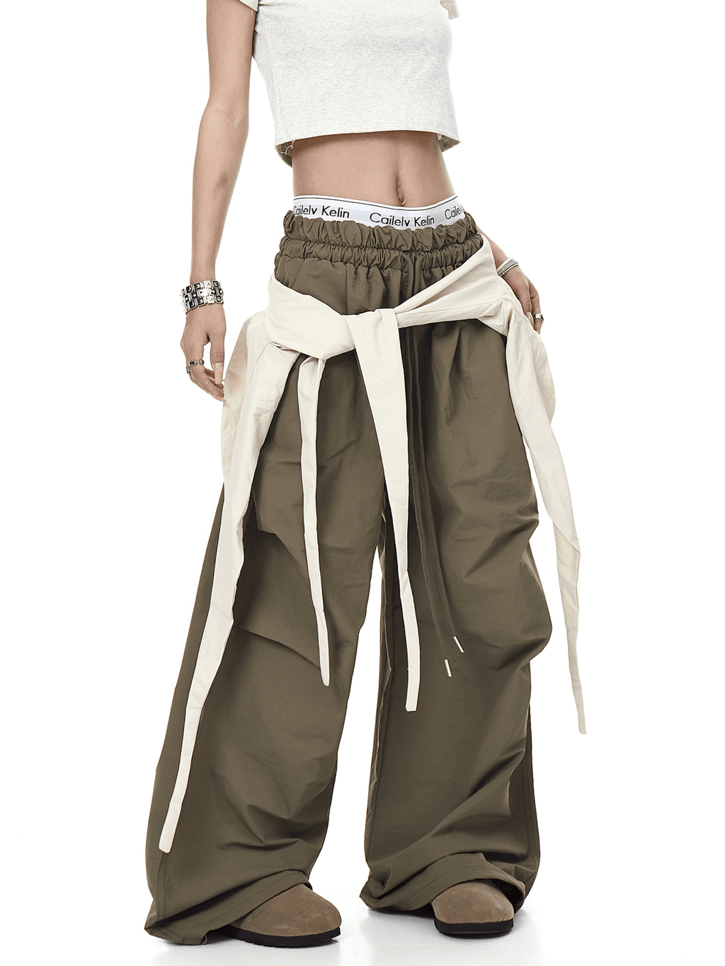 Retro Utility Wide - Leg Paratrooper Pants - COPPING THREADS - CT Select