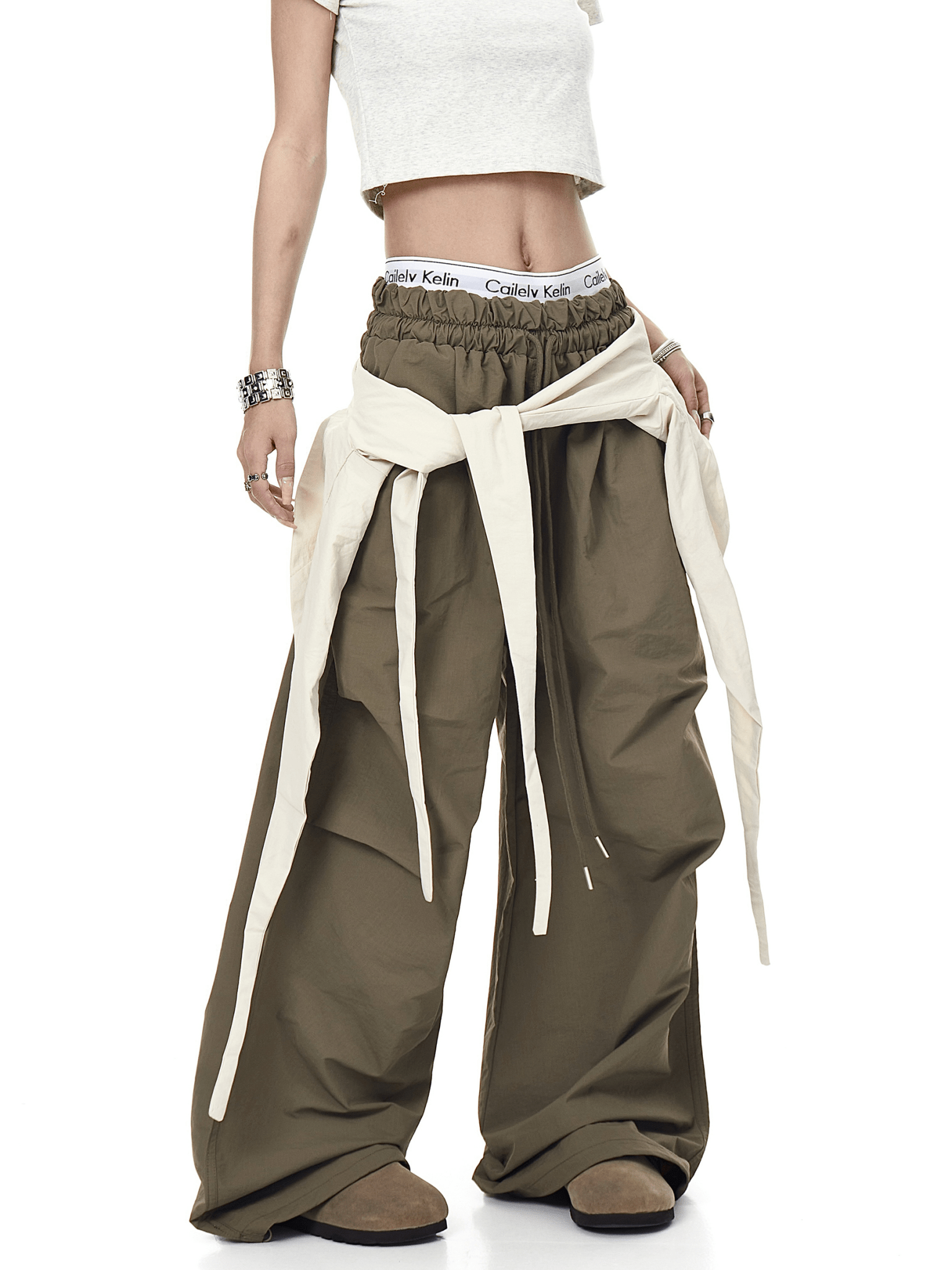 Retro Utility Wide - Leg Paratrooper Pants - COPPING THREADS - CT Select
