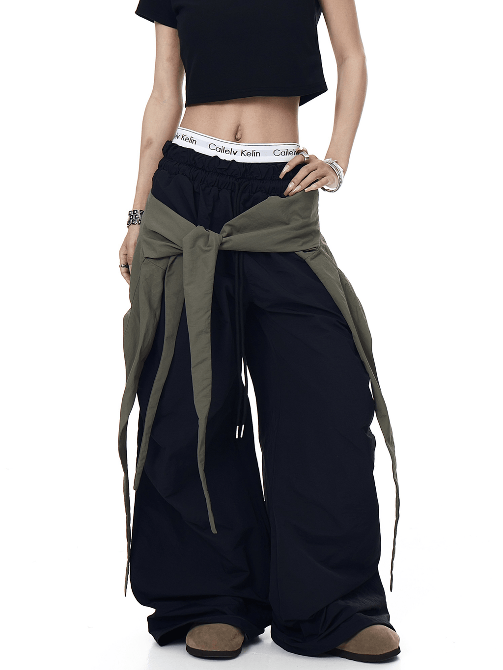 Retro Utility Wide - Leg Paratrooper Pants - COPPING THREADS - CT Select