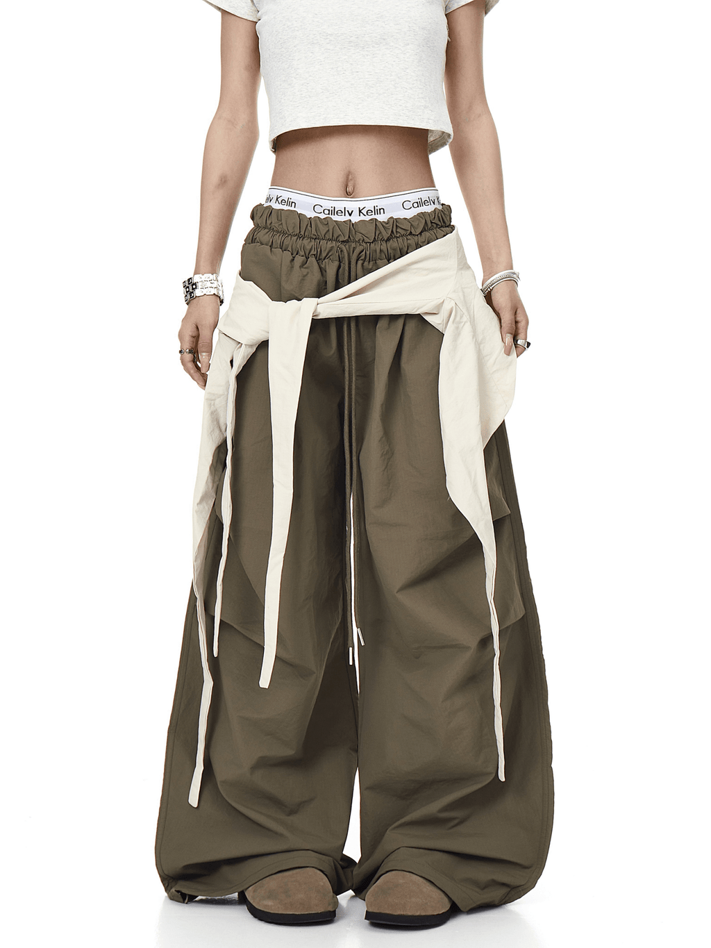 Retro Utility Wide - Leg Paratrooper Pants - COPPING THREADS - CT Select
