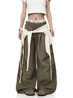 Retro Utility Wide - Leg Paratrooper Pants - COPPING THREADS - CT Select