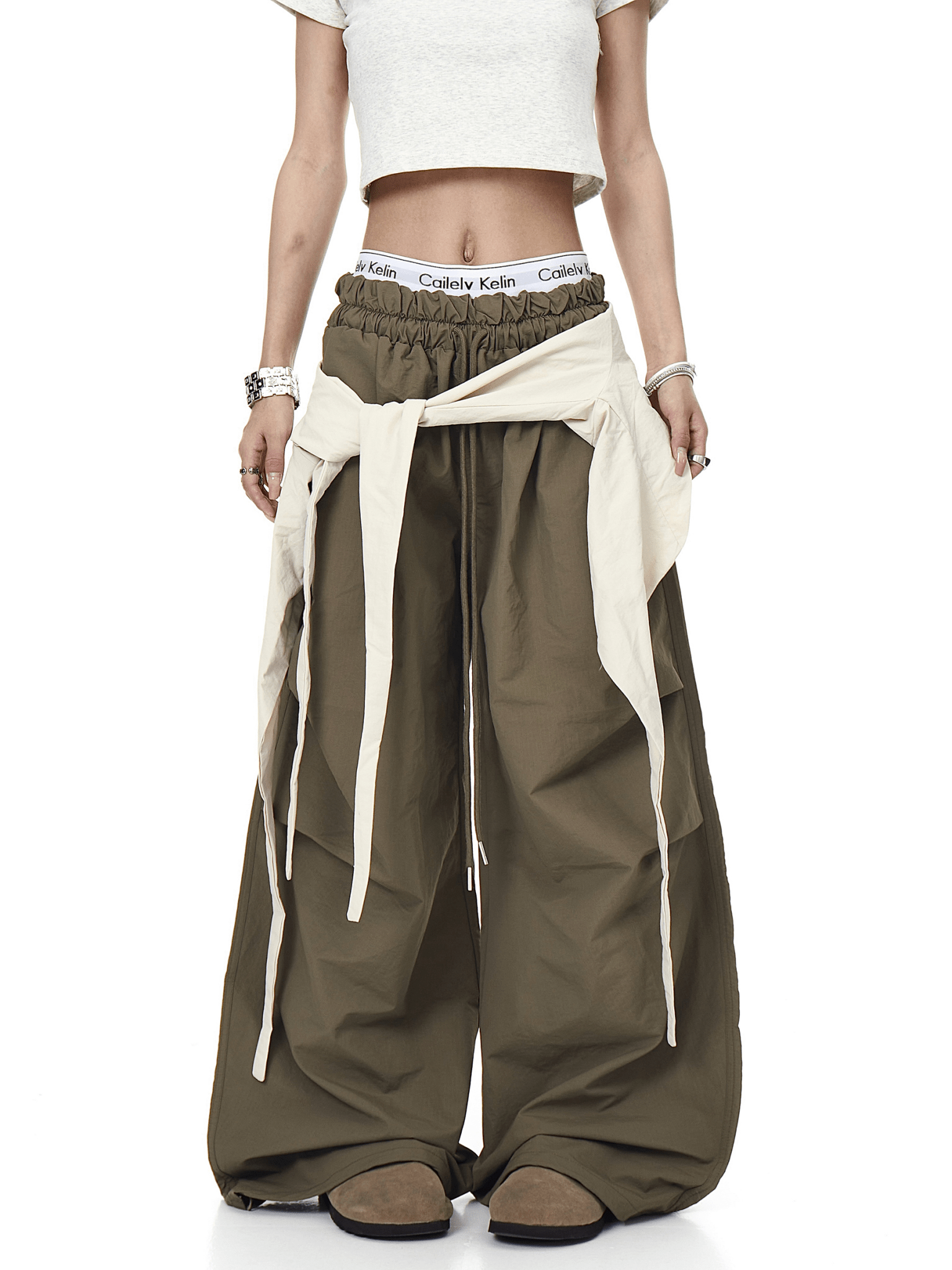 Retro Utility Wide - Leg Paratrooper Pants - COPPING THREADS - CT Select