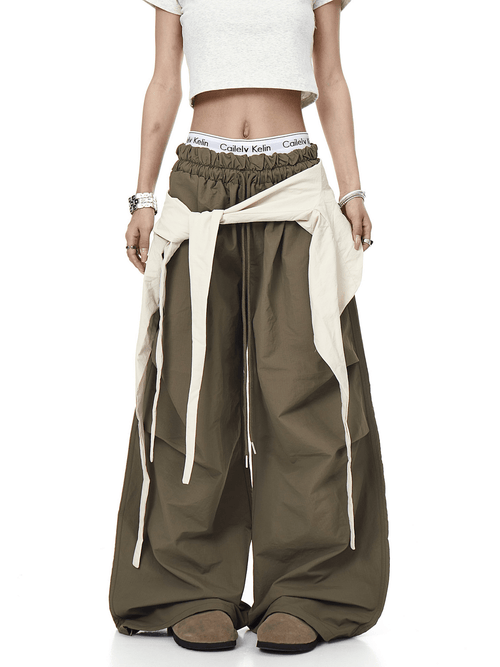 Retro Utility Wide - Leg Paratrooper Pants - COPPING THREADS - CT Select