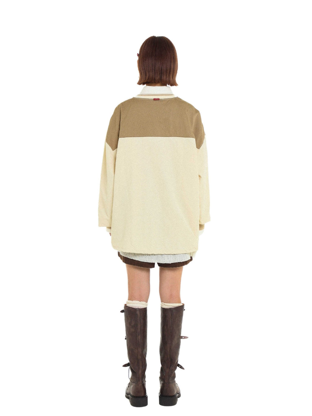 Retro V - Neck Colorblock Breathable Jersey Tee - COPPING THREADS - MOROMORO