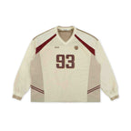 Retro V - Neck Colorblock Breathable Jersey Tee - COPPING THREADS - MOROMORO