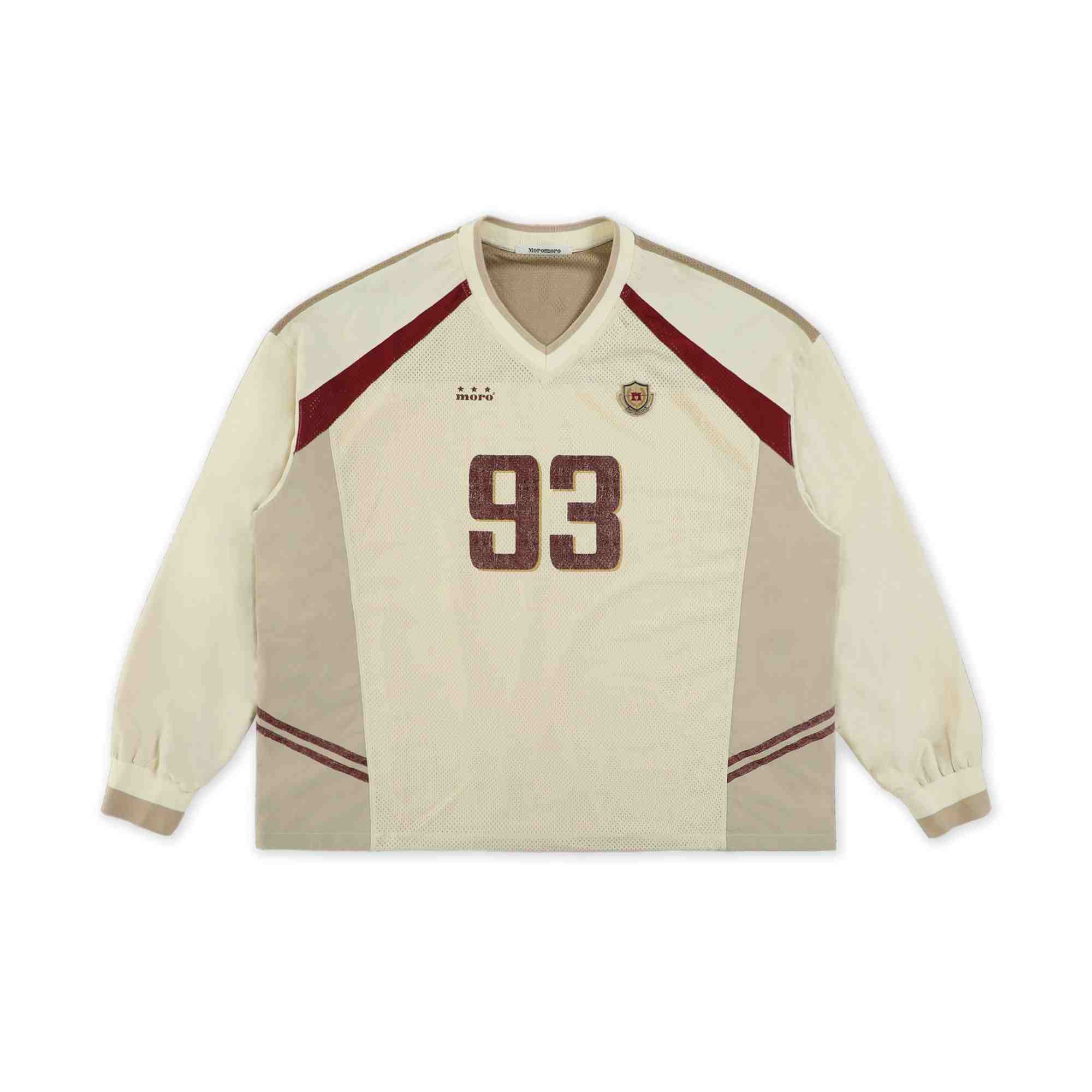 Retro V - Neck Colorblock Breathable Jersey Tee - COPPING THREADS - MOROMORO