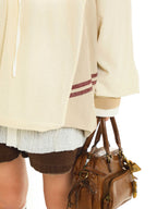 Retro V - Neck Colorblock Breathable Jersey Tee - COPPING THREADS - MOROMORO