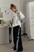 Retro V - Neck Sports Long Sleeve Jersey Tee - COPPING THREADS - CT Select