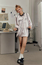 Retro V - Neck Sports Long Sleeve Jersey Tee - COPPING THREADS - CT Select