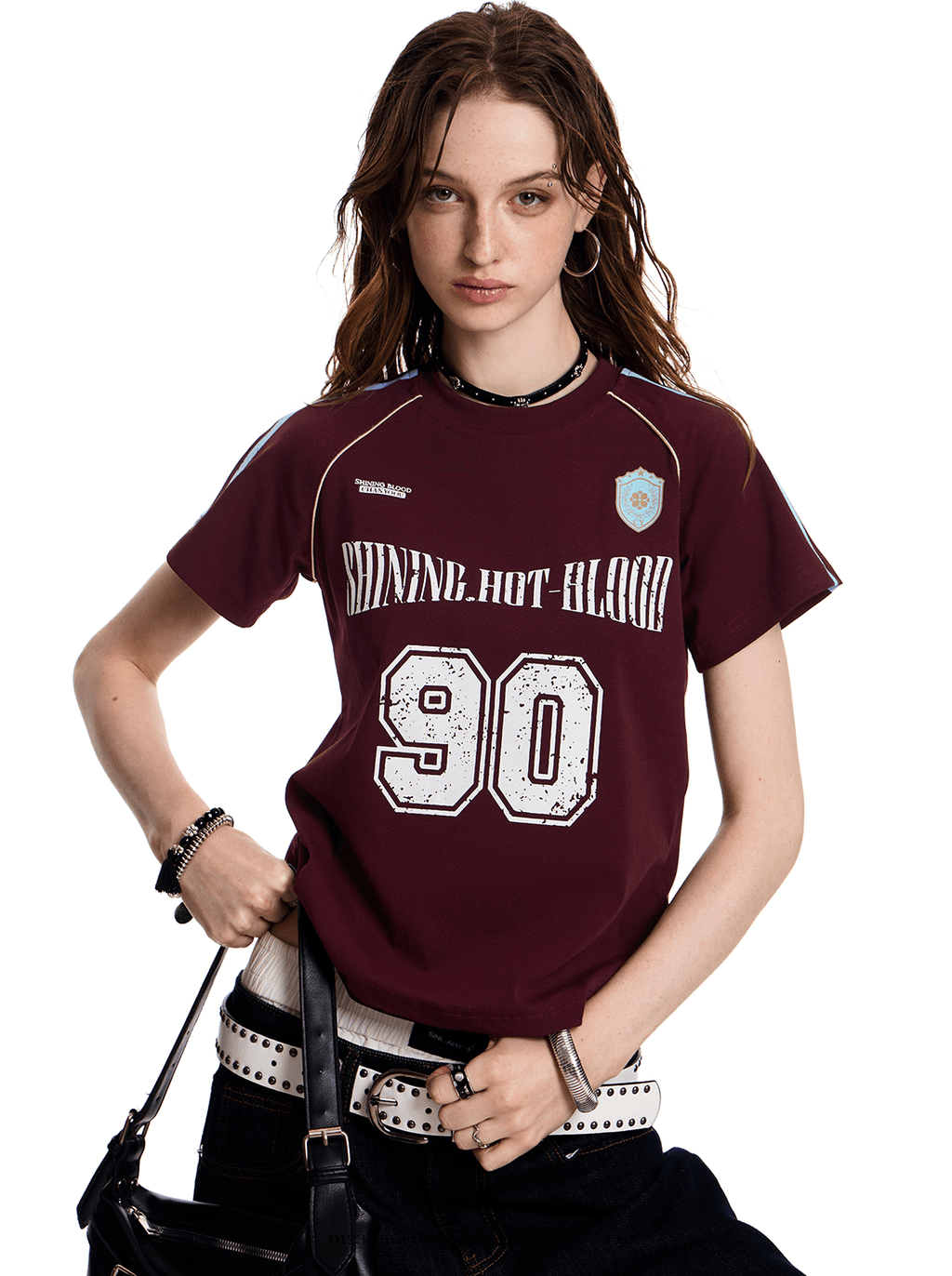 Retro Varsity Graphic Tee - COPPING THREADS - CT Select