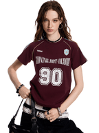 Retro Varsity Graphic Tee - COPPING THREADS - CT Select