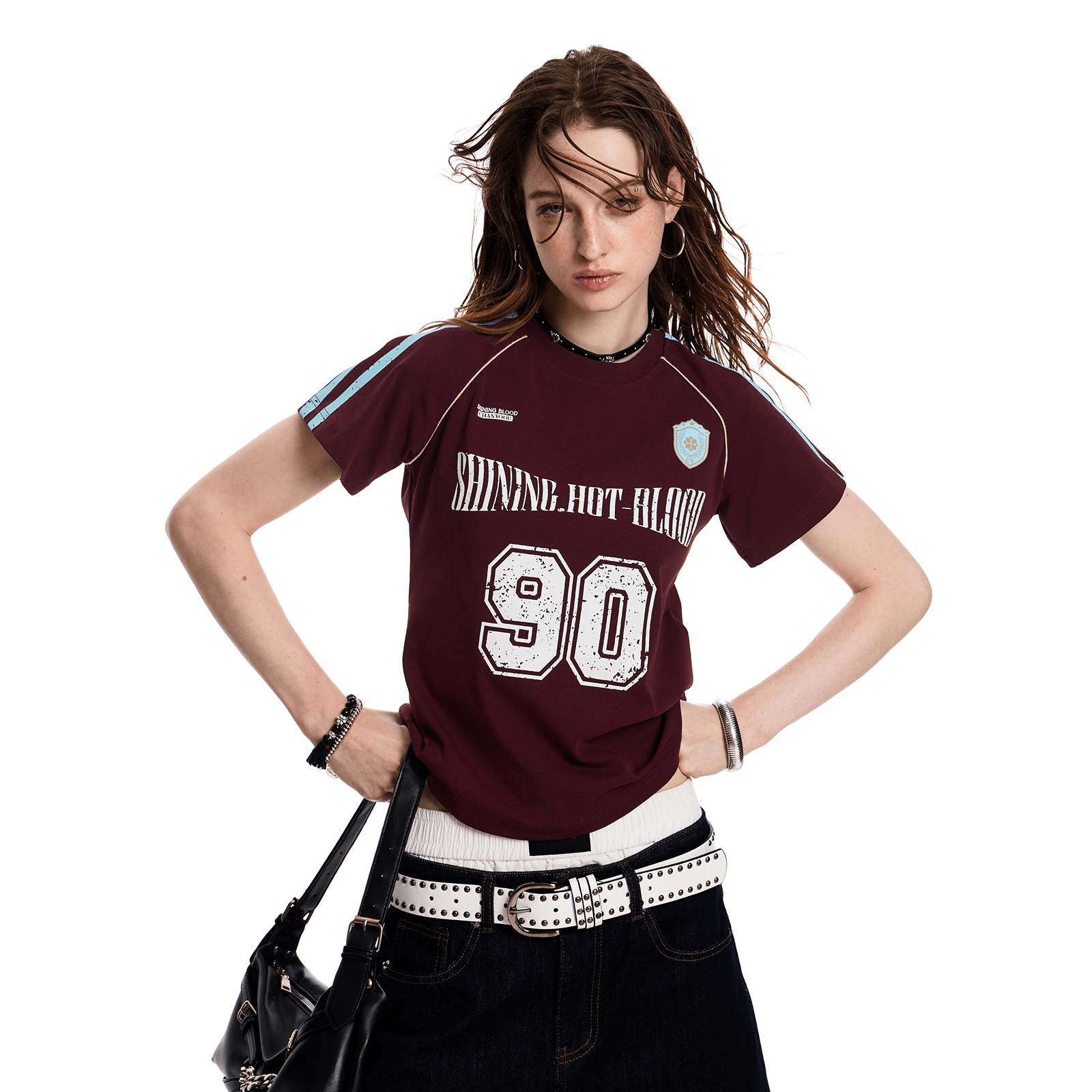 Retro Varsity Graphic Tee - COPPING THREADS - CT Select