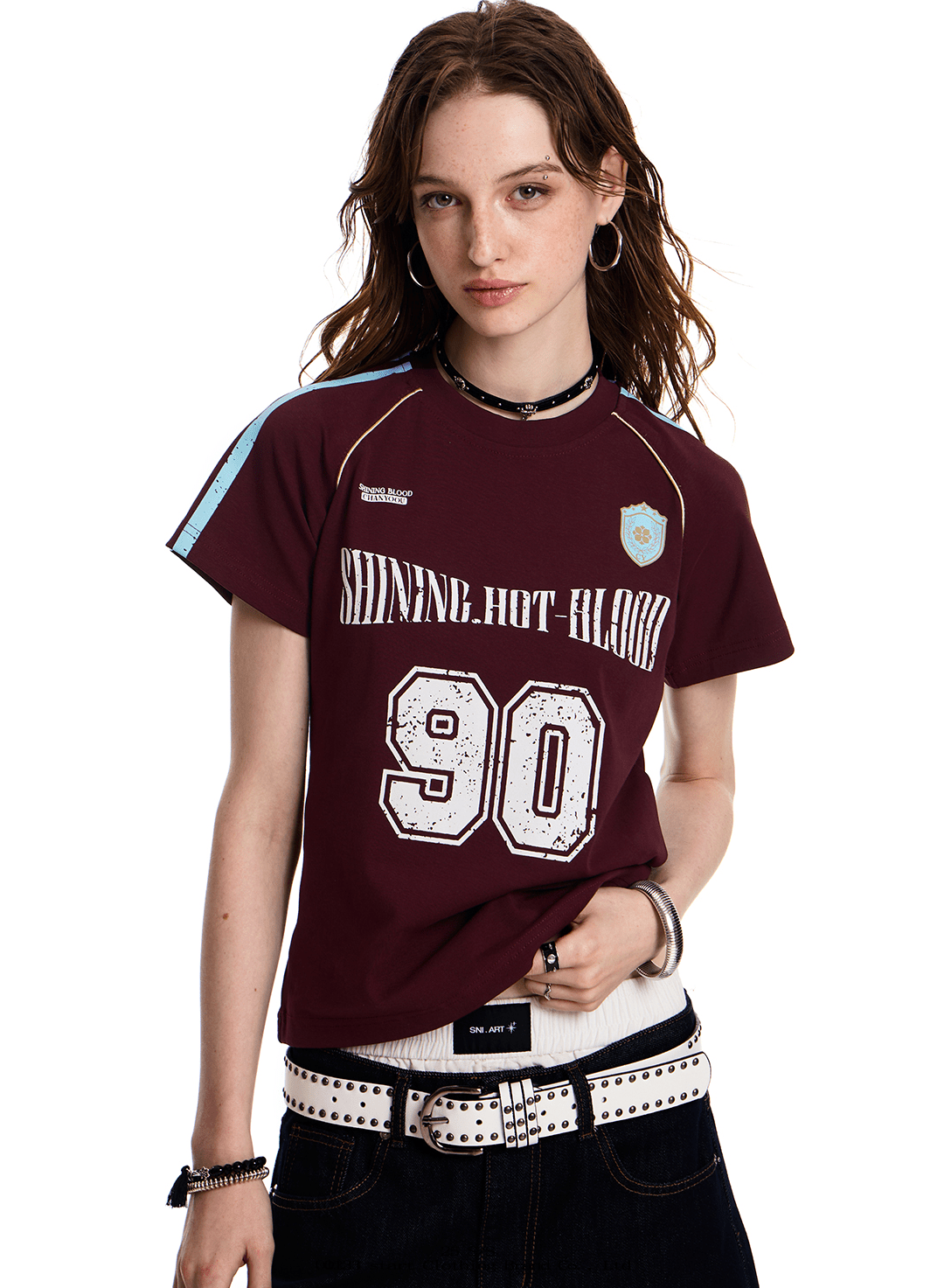 Retro Varsity Graphic Tee - COPPING THREADS - CT Select