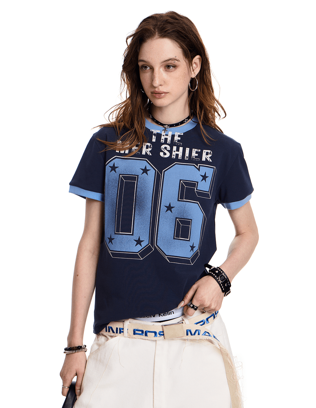 Retro Varsity Stars Graphic Tee - COPPING THREADS - CT Select