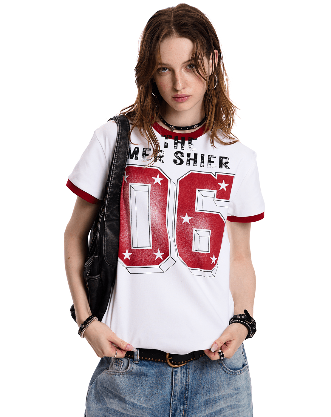 Retro Varsity Stars Graphic Tee - COPPING THREADS - CT Select Main image