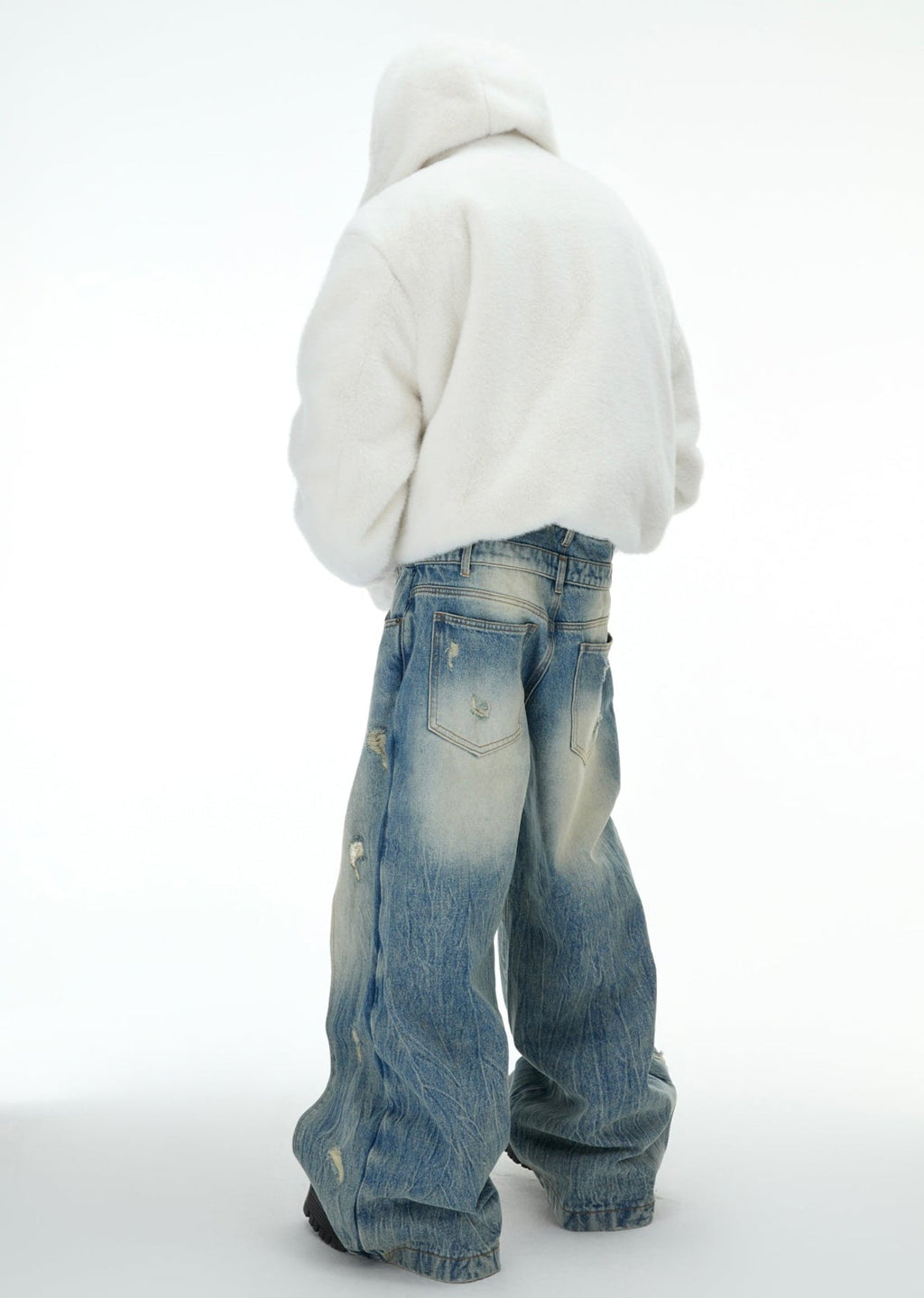 Reversible Fox Ear Fleece Hoodie Jacket - COPPING THREADS - ArguE CulturE