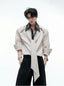 Rhinestone-Collar Contrast-Panel Shirt - COPPING THREADS - Argue Culture